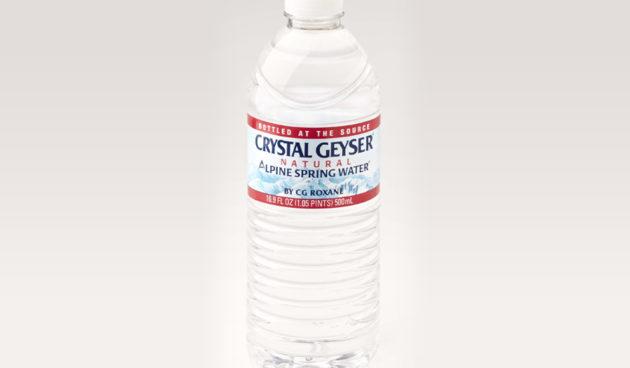 Crystal Geyser bottled water