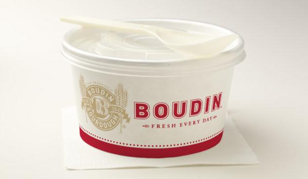Boudin to-go soup container