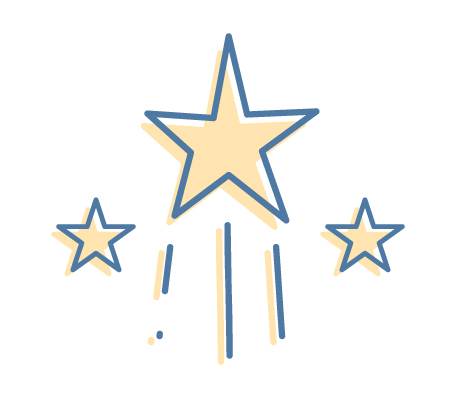 Delicious Rewards App Feature - Stars Icon