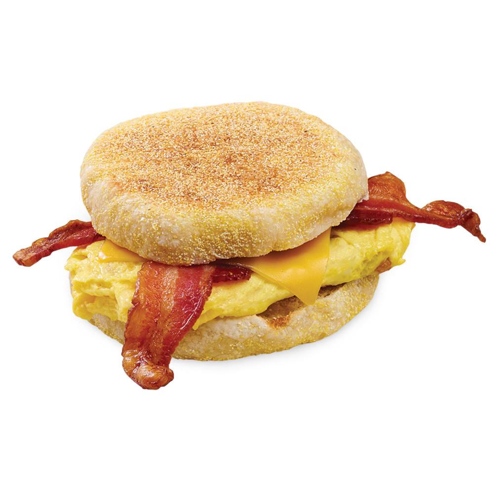 Bacon Cheddar on English Muffin Breakfast Icon