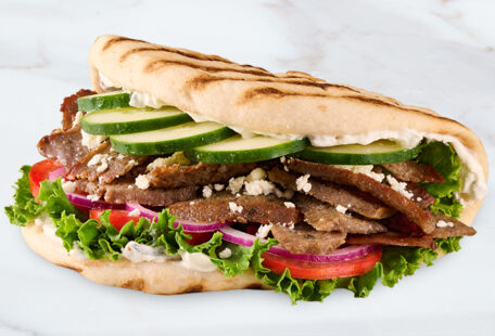 Gyro on marble surface