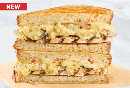 Chicken Chile Verde Melt
