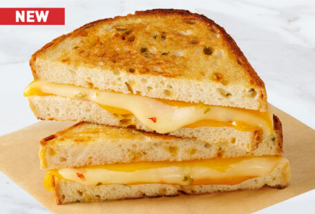Jalapeno Cheddar Grilled Cheese