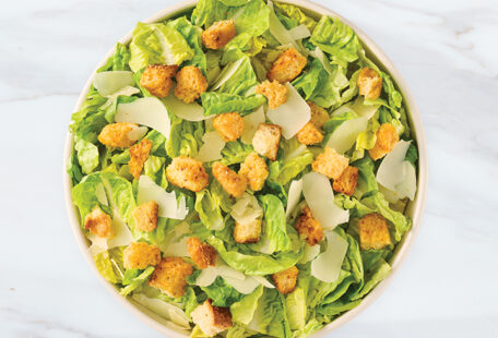 Traditional Caesar on Marble